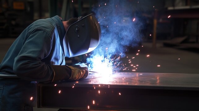 Welding steel