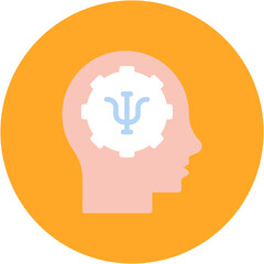 Psychology icon vector image. Can be used for Psychology.