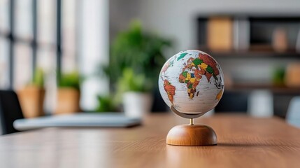 Global Leadership and Business Education Concept