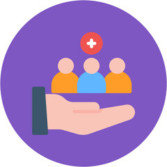 Public Health Measures icon vector image. Can be used for Psychology.