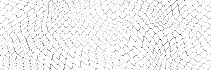 Mesh texture for fishing net. Seamless pattern for sportswear or soccer goal, volleyball net, basketball hoop, hockey, athletics. Abstract, sport, modern mesh background.