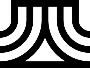 outline icon vector illustration with MA initial logo. very suitable for use for personal brand names, fashions brand , athlete logo and arcihitecture logo etc