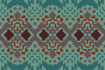 Embroidery Arabic Mehndi Designfolk Embroidery, Aztec Geometric Ornament Print. Design for Carpet, Wallpaper, Clothing, Wrapping, Fabric