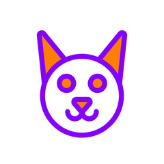 Flat Icon - Horror Cat