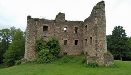  Abandoned castle lost in time