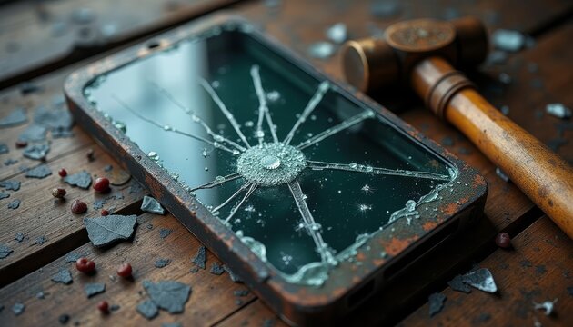  Broken screen aftermath  A cautionary tale of phone protection