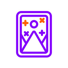 Icon Dual Tone - Divination Cards