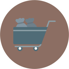 Scavenger icon vector image. Can be used for Homeless.