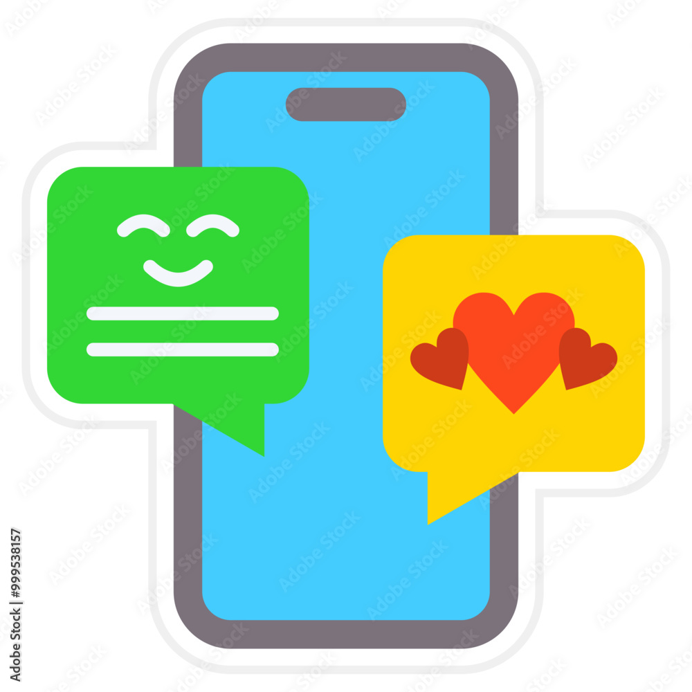 Poster Mobile Chat Icon