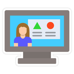 Online learning Icon