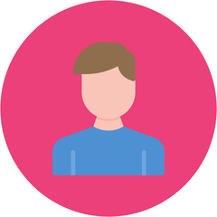 Boy icon vector image. Can be used for Child Adoption.