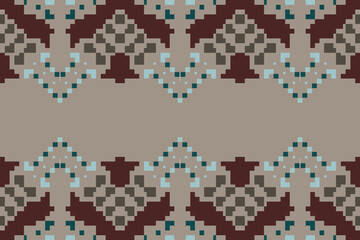 Pakistan Ndebele Traditional Pattern Drawingfolk Embroidery, Aztec Geometric Ornament Print. Design for Carpet, Wallpaper, Clothing, Wrapping, Fabric