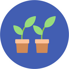 Plants icon vector image. Can be used for Global Warming.