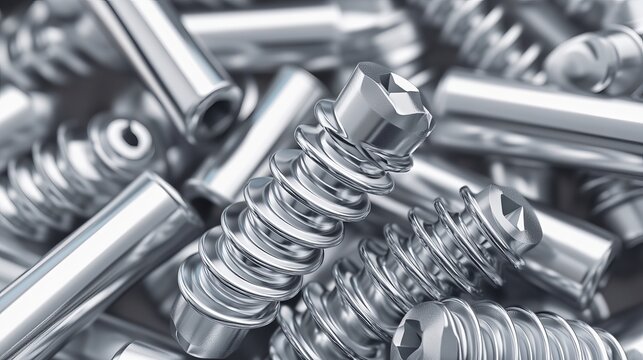 A tapping screw featuring Phillips slots.