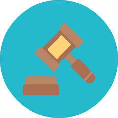 Auction icon vector image. Can be used for Compliance And Regulation.