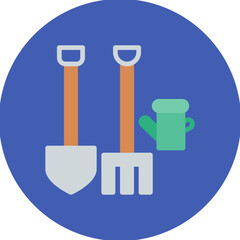 Garden Tools icon vector image. Can be used for Agriculture.