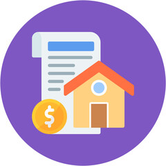 Lien icon vector image. Can be used for Credit And Loan.