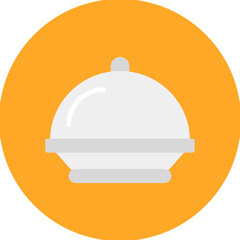 Food Tray icon vector image. Can be used for Bar.