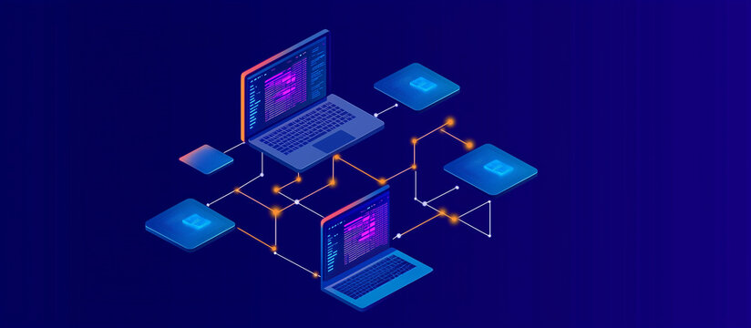 A detailed flowchart illustrating the frontend and backend architecture of a modern web platform. The frontend handles user interactions with responsive design, powered by JavaScri