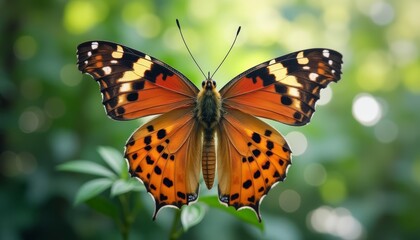 Fototapeta premium Beautiful Butterfly in Nature