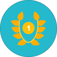Laurel Wreath icon vector image. Can be used for Achievements.
