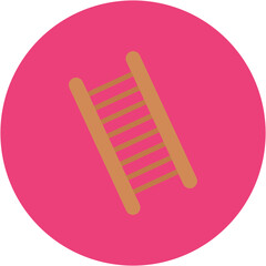 Ladder icon vector image. Can be used for Achievements.