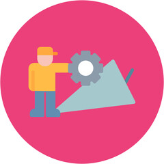 Persistence icon vector image. Can be used for Achievements.