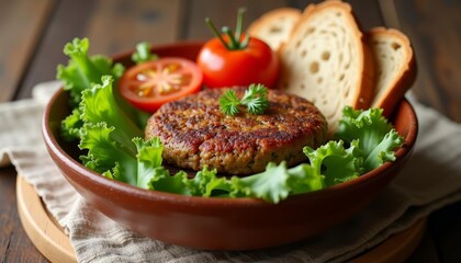  Delicious meal ready to be savored