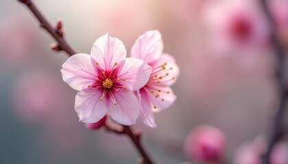 Obraz premium Blooming beauty in natures embrace