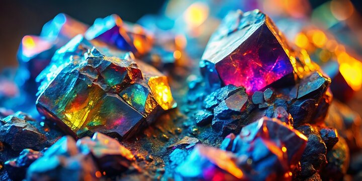 Beautiful close-up view of chalcocite mineral emphasizing its one-of-a-kind texture and radiant metallic luster,