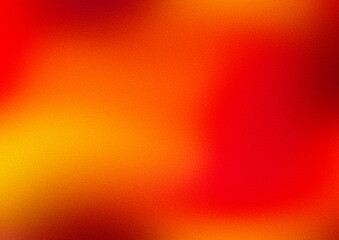 Hot red sky and the lava clouds