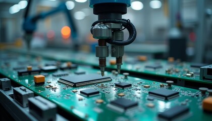  Precision in action  Automated assembly of electronic components