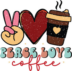 Retro Coffee Sublimation