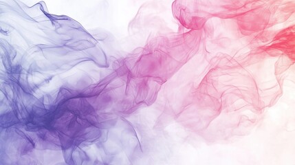 Fototapeta premium A soft, flowing watercolor texture in pastel tones, featuring transparent layers that blend together smoothly for a delicate, artistic effect.
