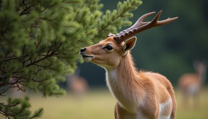  Natures majesty  A deer in its habitat