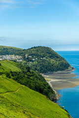 Unterwegs durch die wunderschöne Landschaft von Großbritannien an der Küste von North Devon - Vereinigtes Königreich