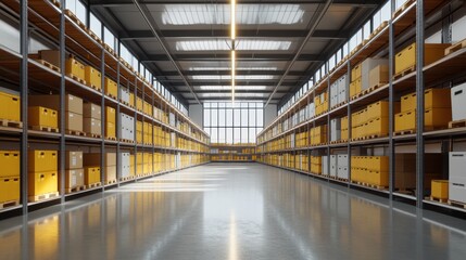 The Modern Warehouse Storage Facility