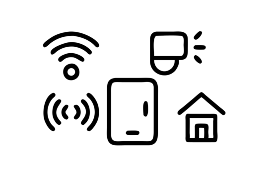 wireless network icon set