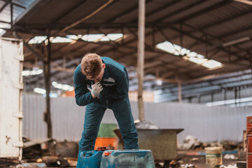 Hazardous Incident at Waste Facility