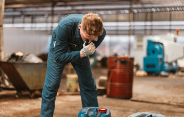 Hazardous Incident at Waste Facility