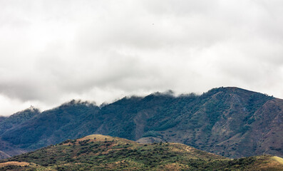 landscape with clouds