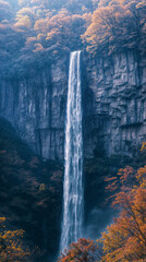 Scenic waterfall