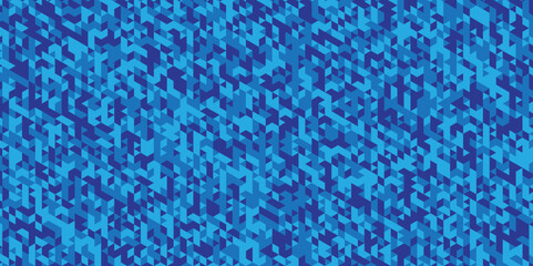 abstract background with squares triangle blue and green cover with texture background.