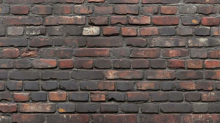 Obraz premium A weathered brick wall.