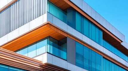 Fototapeta premium modern biomedical research center building.