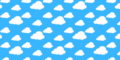 Pattern with clouds. 3d render.