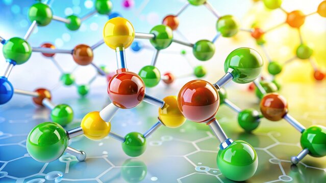 The molecular structure of perchloric acid (HClO4) consists of chlorine at the center, surrounded by four oxygen atoms,
