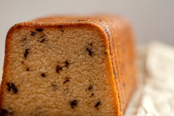 Sweet Bread Slices With a Close up Details
