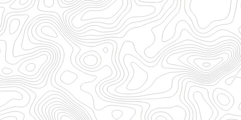 Vector abstract Topography map crave white and black wave doodle line topo map diagram relief line grid topo mountain background. geometric Line topography map contour background.