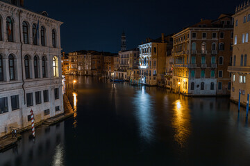 Beaufitul canal streets in Venice, Italy
